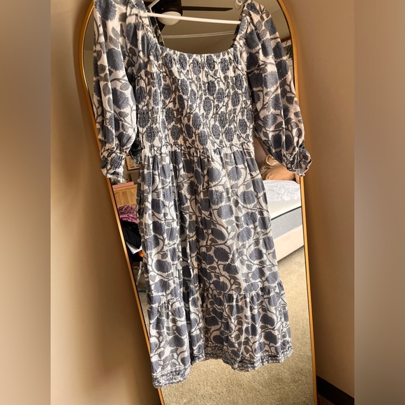 Victoria Dunn Carolina block print dress - Picture 6 of 8